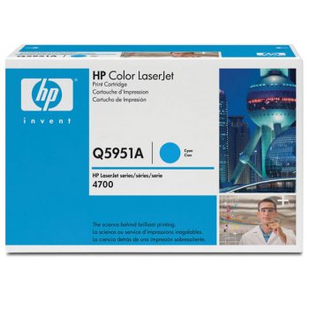 Заправка картриджа HP Q5951A голубой